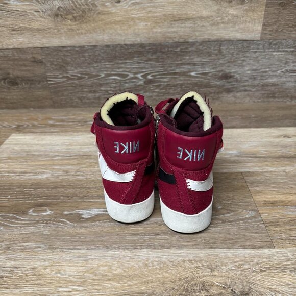 Nike Blazer Mid Rebel Women's Shoe in Noble Red Size 8 - Picture 3 of 7
